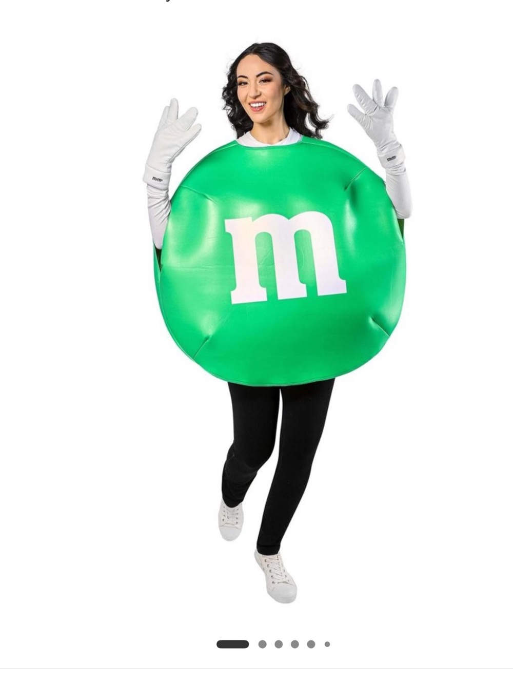 M&M Green Adult Costume NWT